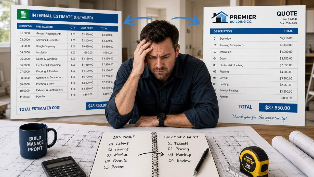 The Contractor Who Was Building Every Estimate Twice